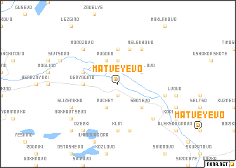 map of Matveyevo