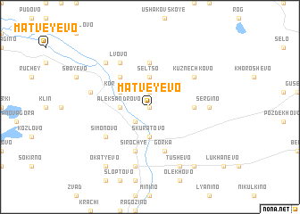 map of Matveyevo