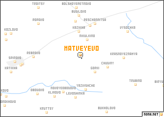 map of Matveyevo