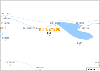 map of Matveyevo