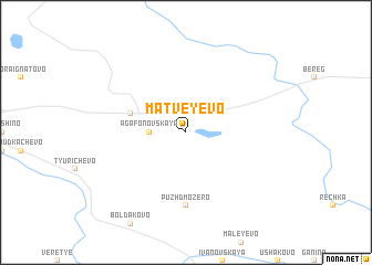 map of Matveyevo