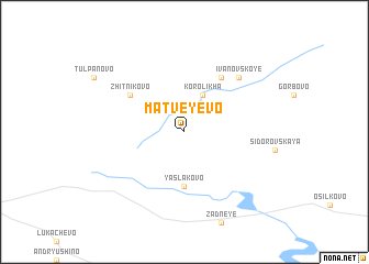 map of Matveyevo