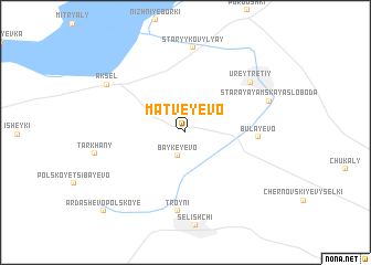 map of Matveyevo