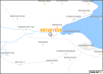 map of Matveyevo