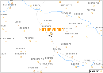 map of Matveykovo