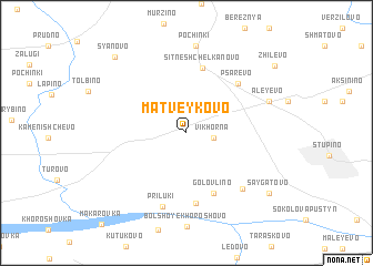 map of Matveykovo