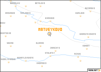 map of Matveykovo