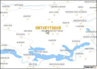 map of Matveytsevo