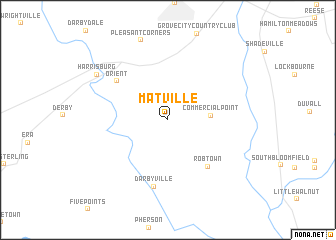 map of Matville