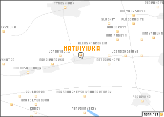 map of Matviyivka