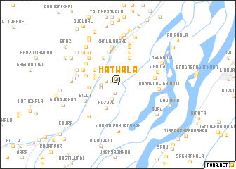 map of Matwāla