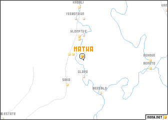 map of Matwa