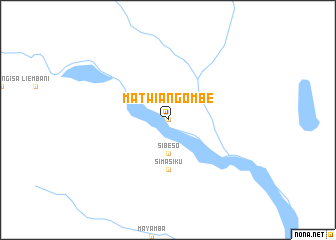 map of Matwiangombe