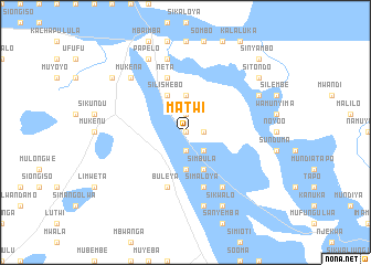 map of Matwi