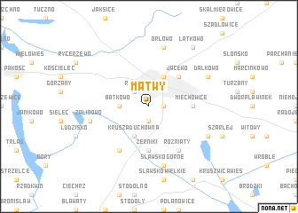 map of Mątwy