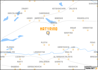 map of Matyrino