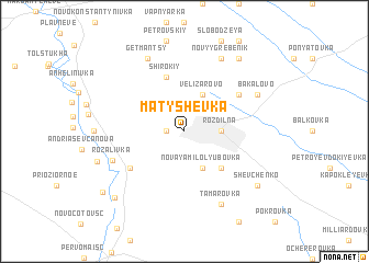 map of Matyshevka