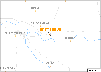 map of Matyshevo