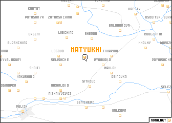 map of Matyukhi