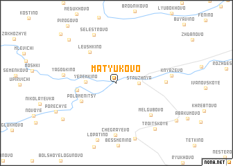 map of Matyukovo