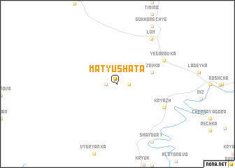 map of Matyushata