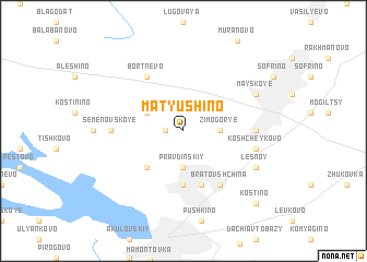 map of Matyushino