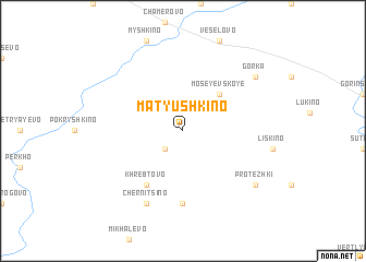 map of Matyushkino