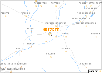 map of Matzaco