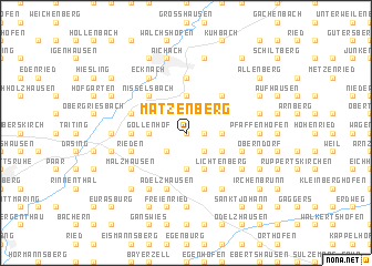 map of Matzenberg