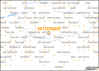 map of Matzendorf