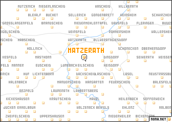 map of Matzerath