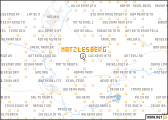 map of Matzlesberg