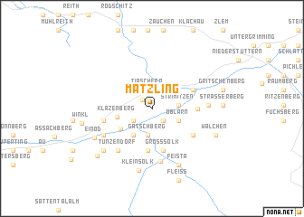 map of Matzling