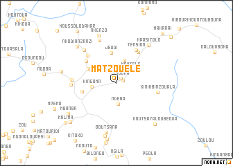 map of Matzouélé