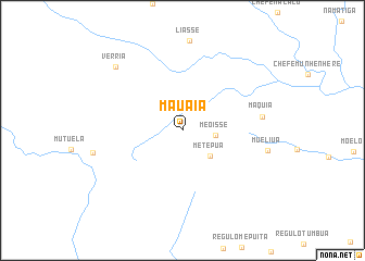 map of Mauaia