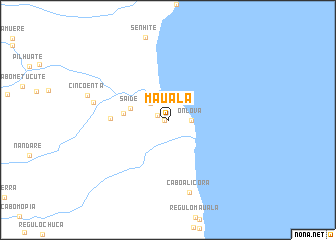 map of Mauala