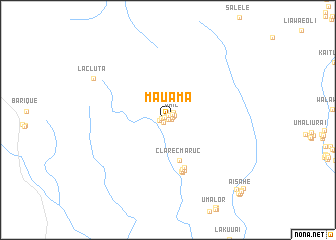 map of Mauama