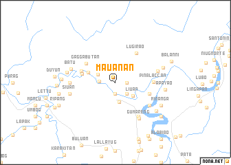 map of Mauanan