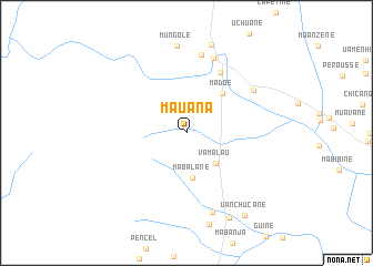 map of Mauana