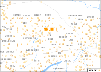 map of Mauāni