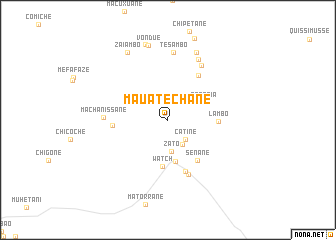 map of Mauatechane