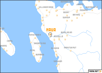 map of Maua