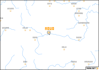 map of Maua