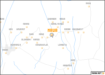 map of Maua