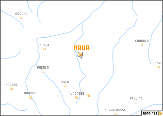 map of Maua