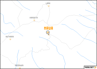 map of Maua