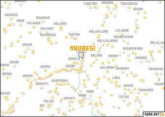 map of Maubesi