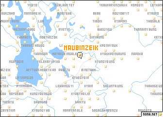 map of Ma-ubinzeik