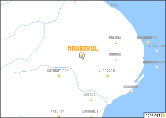 map of Maubokul