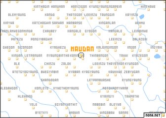 map of Ma-udan